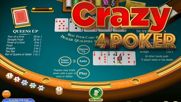 crazy 4 poker rules